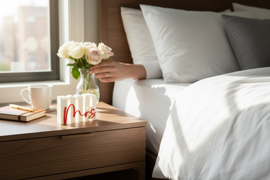 MR & MRS Dekoratif Masa Üstü Nişan – Söz – Düğün Aksesuarı
