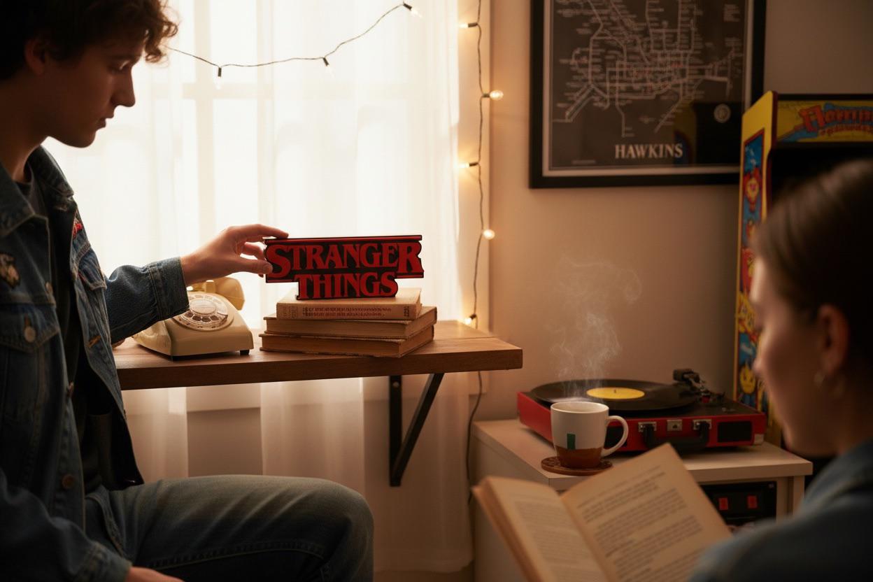 Stranger Things Masaüstü Dekoratif Stand